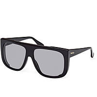 occhiali da sole Max Mara neri forma Mascherina MM00736001A