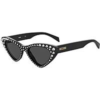 occhiali da sole Moschino neri forma Cat Eye 20422580752IR