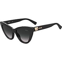 occhiali da sole Moschino neri forma Cat Eye 204712807539O