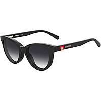 occhiali da sole Moschino neri forma Cat Eye 204941807529O