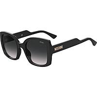 occhiali da sole Moschino neri forma Quadrata 204709807549O