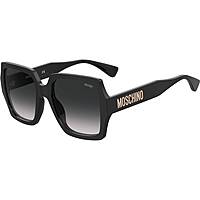 occhiali da sole Moschino neri forma Quadrata 204715807569O