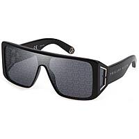 occhiali da sole Philipp Plein neri forma Mascherina SPP014W700L