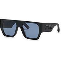 occhiali da sole Philipp Plein neri forma Quadrata SPP094M0703