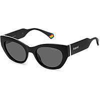 occhiali da sole Polaroid neri forma A farfalla 20569380750M9
