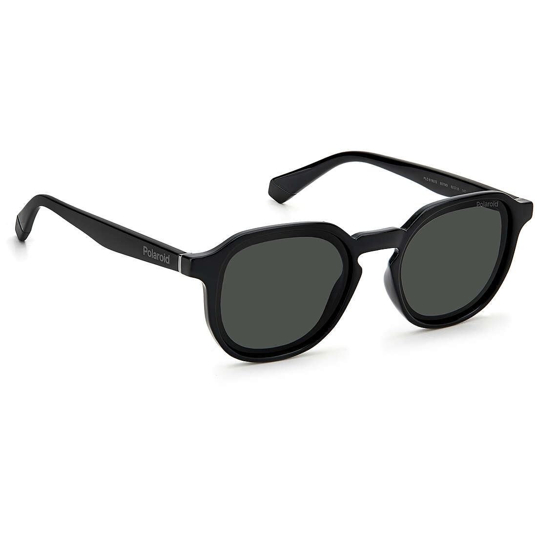 occhiali da sole Polaroid neri forma Esagonale 20429880752M9