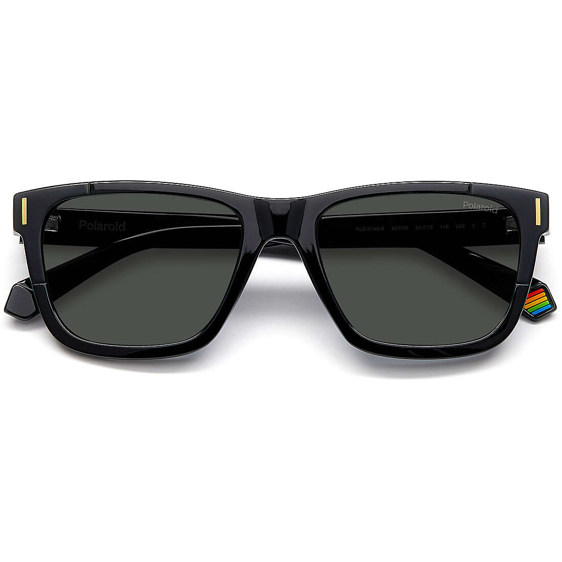 occhiali da sole Polaroid neri forma Quadrata 20532780754M9