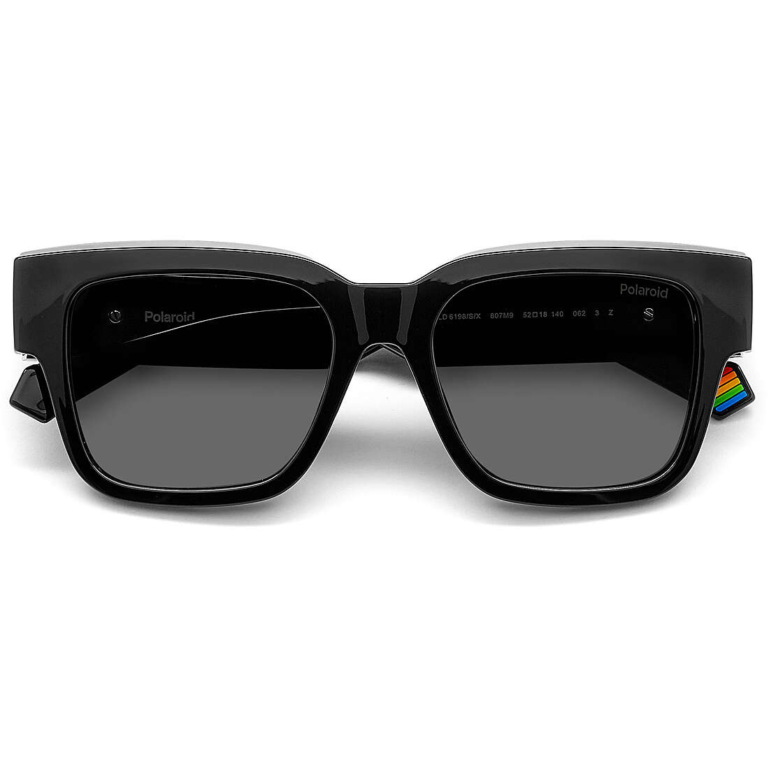 occhiali da sole Polaroid neri forma Quadrata 20569280752M9