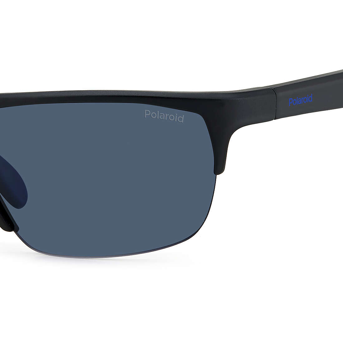 occhiali da sole Polaroid neri forma Rettangolare 2051250VK65C3