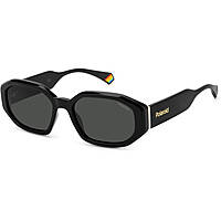 occhiali da sole Polaroid neri forma Rettangolare 20534580755M9