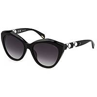 occhiali da sole Police neri forma Cat Eye SPLL350700