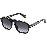 occhiali da sole Police neri forma Esagonale SPLE15 530700