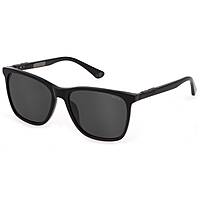 occhiali da sole Police neri forma Quadrata SPL872N0700