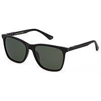 occhiali da sole Police neri forma Quadrata SPL872Z703Z