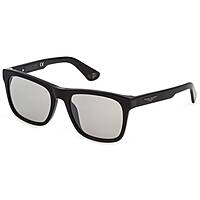occhiali da sole Police neri forma Quadrata SPLE37N700X