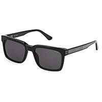 occhiali da sole Police neri forma Quadrata SPLF120700