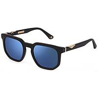 occhiali da sole Police neri forma Quadrata SPLF88703B