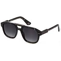 occhiali da sole Police neri forma Quadrata SPLL190869