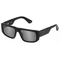 occhiali da sole Police neri forma Rettangolare SPLL13703X