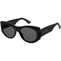 occhiali da sole Privé Revaux neri forma A farfalla 20630880754M9