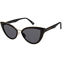 occhiali da sole Privé Revaux neri forma Cat Eye 20631080757M9