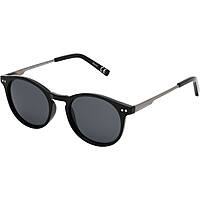 occhiali da sole Privé Revaux neri forma Tonda 20561080749M9