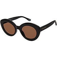 occhiali da sole Privé Revaux neri forma Tonda 20631380750SP