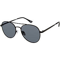 occhiali da sole Privé Revaux neri forma Tonda 20645280754M9