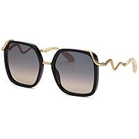 occhiali da sole Roberto Cavalli neri forma Quadrata SRC003M0700