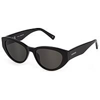 occhiali da sole Sting neri forma Cat Eye SST4780700