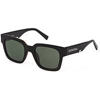 occhiali da sole Sting neri forma Quadrata SST4590700