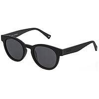 occhiali da sole Sting neri forma Tonda SST436U28P