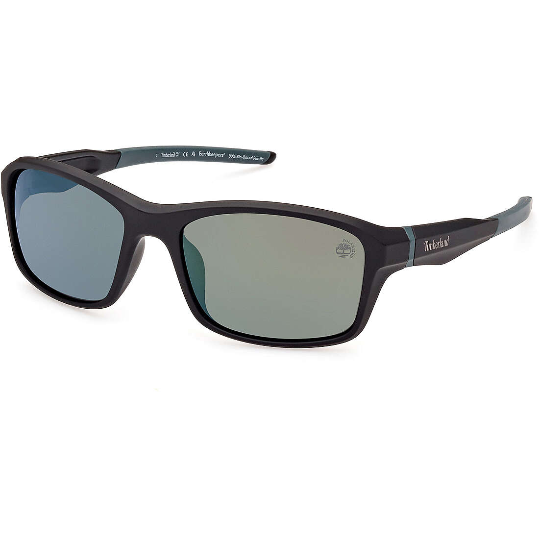 occhiali da sole Timberland neri forma Rettangolare TB92935802R