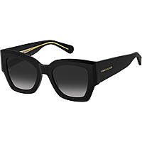 occhiali da sole Tommy Hilfiger neri forma Quadrata 204387807519O