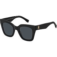 occhiali da sole Tommy Hilfiger neri forma Quadrata 20630480750IR