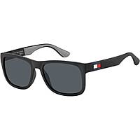 occhiali da sole Tommy Hilfiger neri forma Rettangolare 20087808A53IR