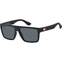 occhiali da sole Tommy Hilfiger neri forma Rettangolare 20130800356IR
