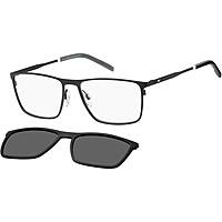 occhiali da sole Tommy Hilfiger neri forma Rettangolare 20410900358M9