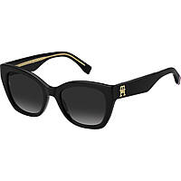 occhiali da sole Tommy Hilfiger neri forma Rettangolare 205772807529O