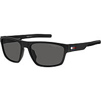 occhiali da sole Tommy Hilfiger neri forma Rettangolare 20581400360M9