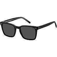 occhiali da sole Tommy Hilfiger neri forma Rettangolare 20582080753IR