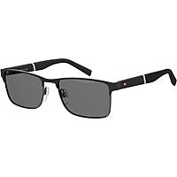 occhiali da sole Tommy Hilfiger neri forma Rettangolare 206288TI756M9