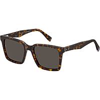 occhiali da sole Tommy Hilfiger neri forma Rettangolare 20681908653IR