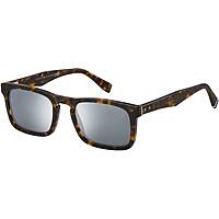 occhiali da sole Tommy Hilfiger neri forma Rettangolare 20682008654DC