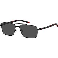 occhiali da sole Tommy Hilfiger neri forma Rettangolare 20682100358IR