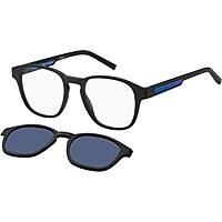 occhiali da sole Tommy Hilfiger neri forma Rettangolare 20690700349C3