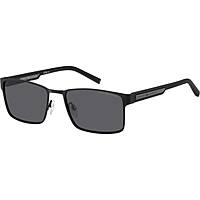 occhiali da sole Tommy Hilfiger neri forma Rettangolare 20690800357IR