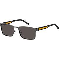 occhiali da sole Tommy Hilfiger neri forma Rettangolare 206908SVK57IR