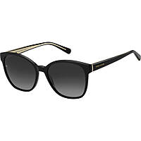 occhiali da sole Tommy Hilfiger neri forma Tonda 203863807559O