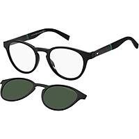 occhiali da sole Tommy Hilfiger neri forma Tonda 20475080750UC
